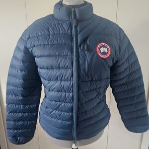 Canada Goose HyBridge Water-Repellent Down Jacket Medium- Navy